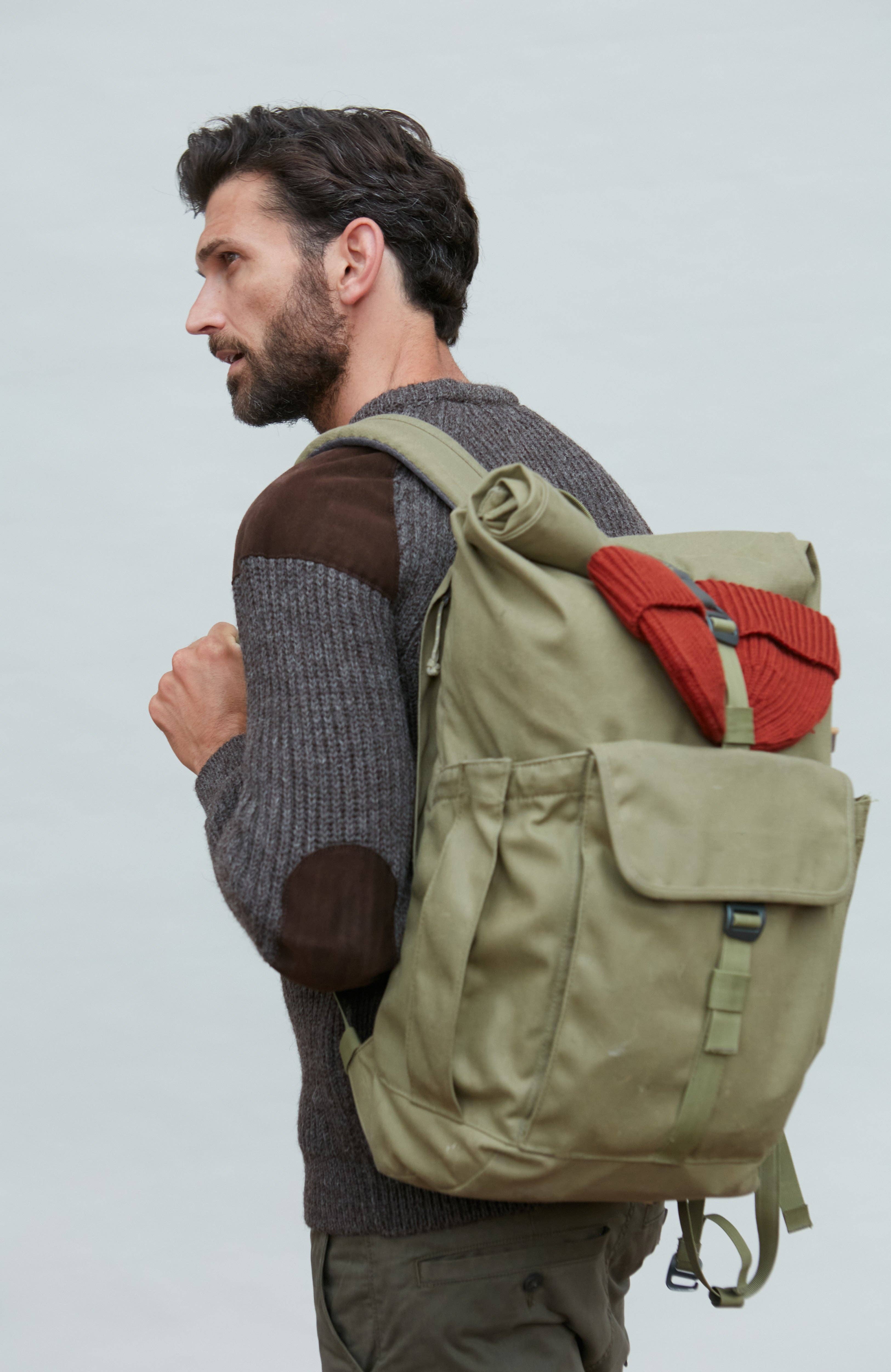 Paul James Knitwear – wholesale Pullovertröja - Herr – Mens Chunky Brittisk Ull Ribbed Shooting Jumper8