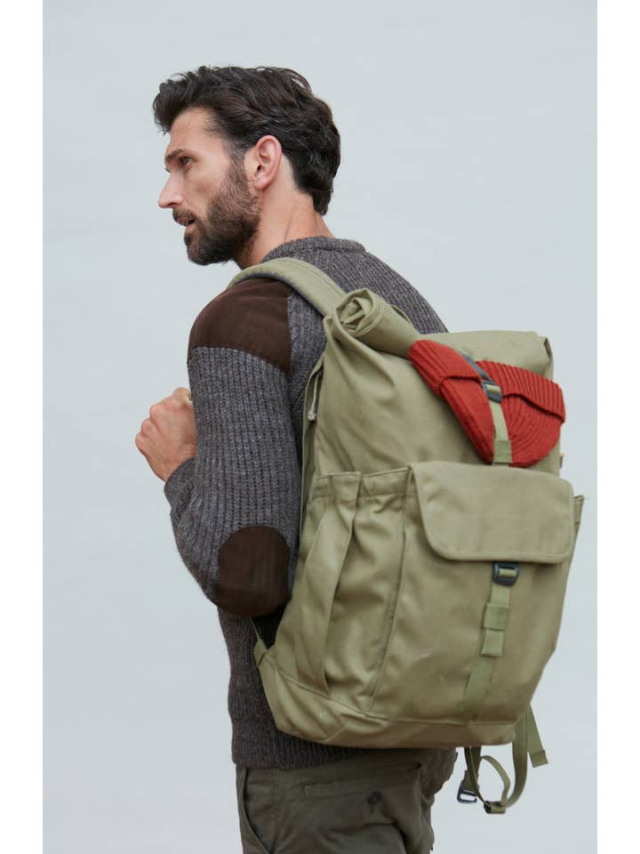 Paul James Knitwear – wholesale Pullovertröja - Herr – Mens Chunky Brittisk Ull Ribbed Shooting Jumper8