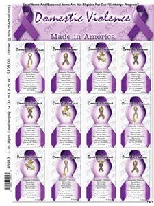 5913 Domestic Violence Easel Display for wholesale by Thoughtful Little Angels