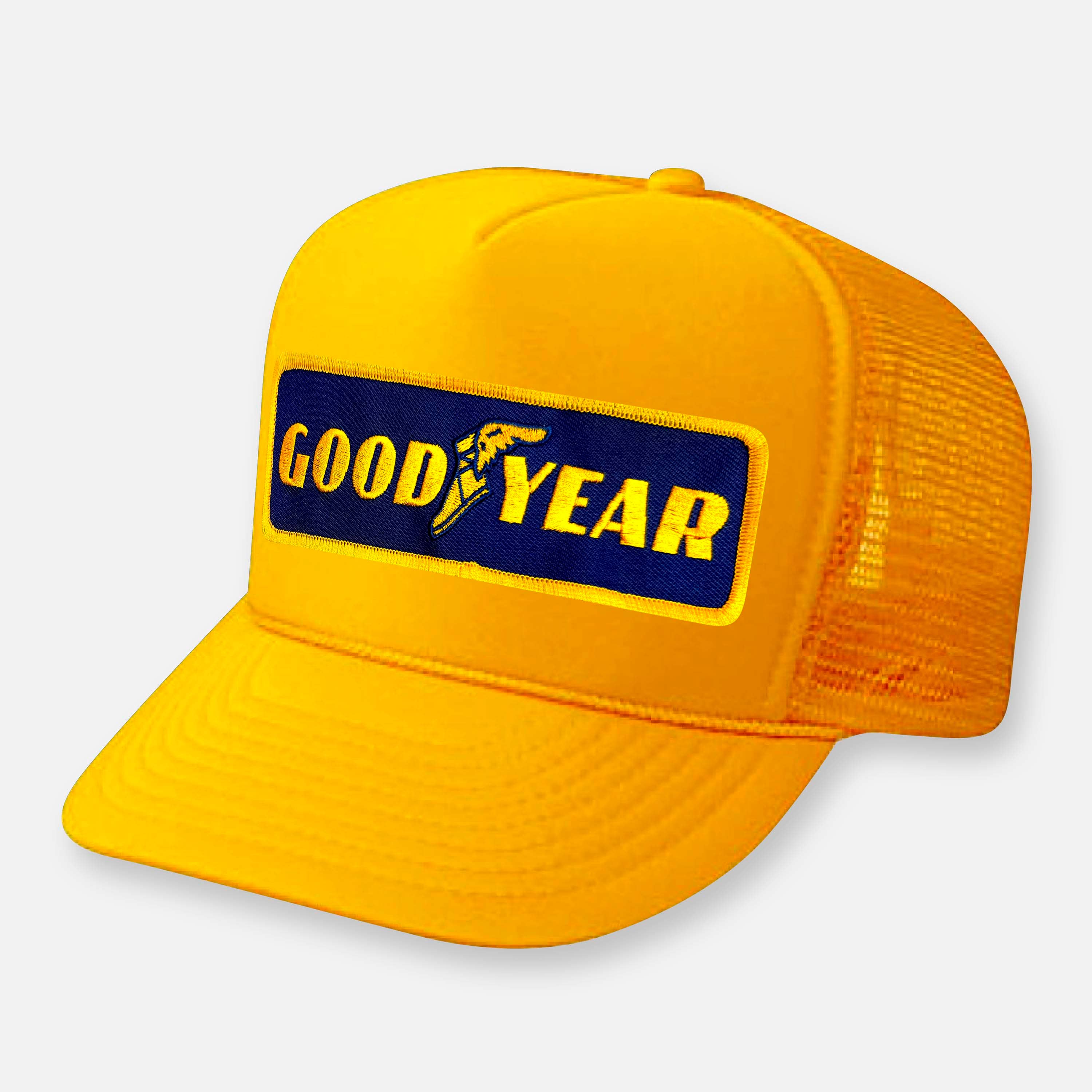 Webig Moto Company - Wholesale Trucker Hat - Unisex - GOODYEAR PIT CREW PATCH HAT1