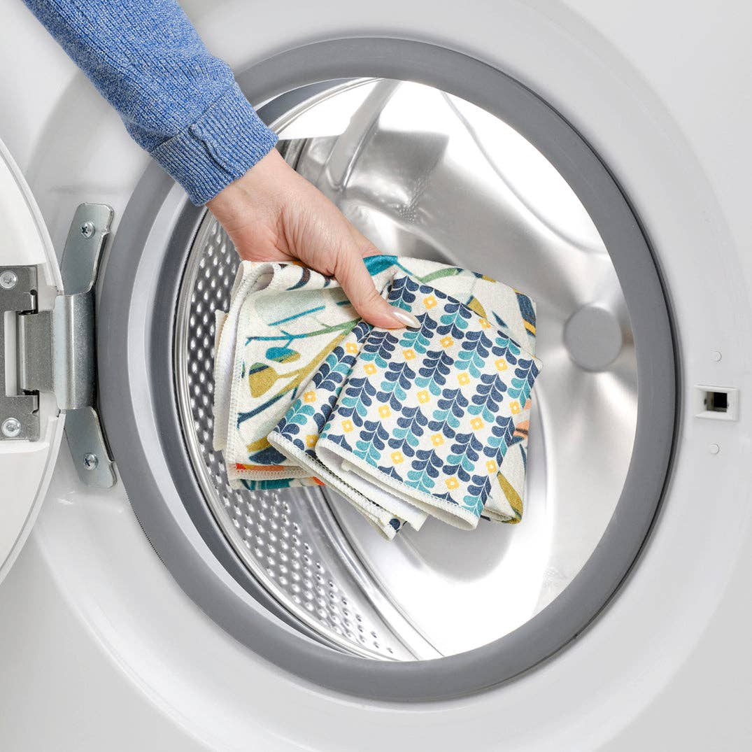 WerkShoppe – wholesale Tea towel – Colorful Leaves All Purpose Microfiber Towel Set6