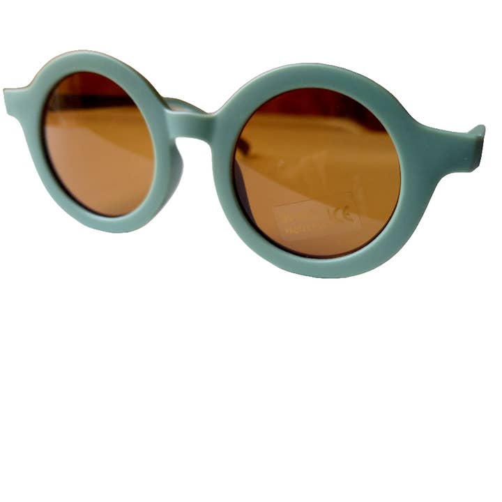 Happy by Lies - Wholesale Sunglasses - Kids - Kinderzonnebril retro groen | zonnebril