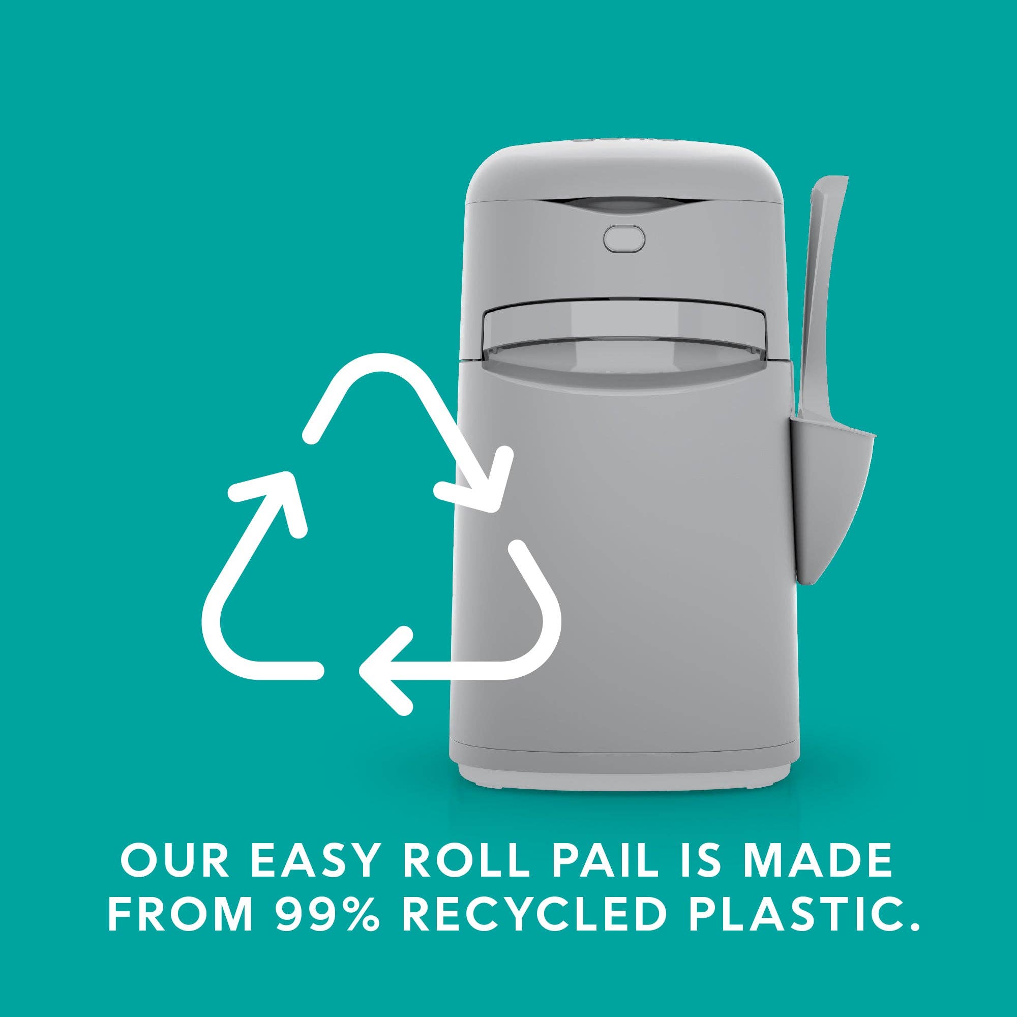 Litter Genie - Wholesale Cat Litter Box - Litter Genie Easy Roll Pail - Grey4