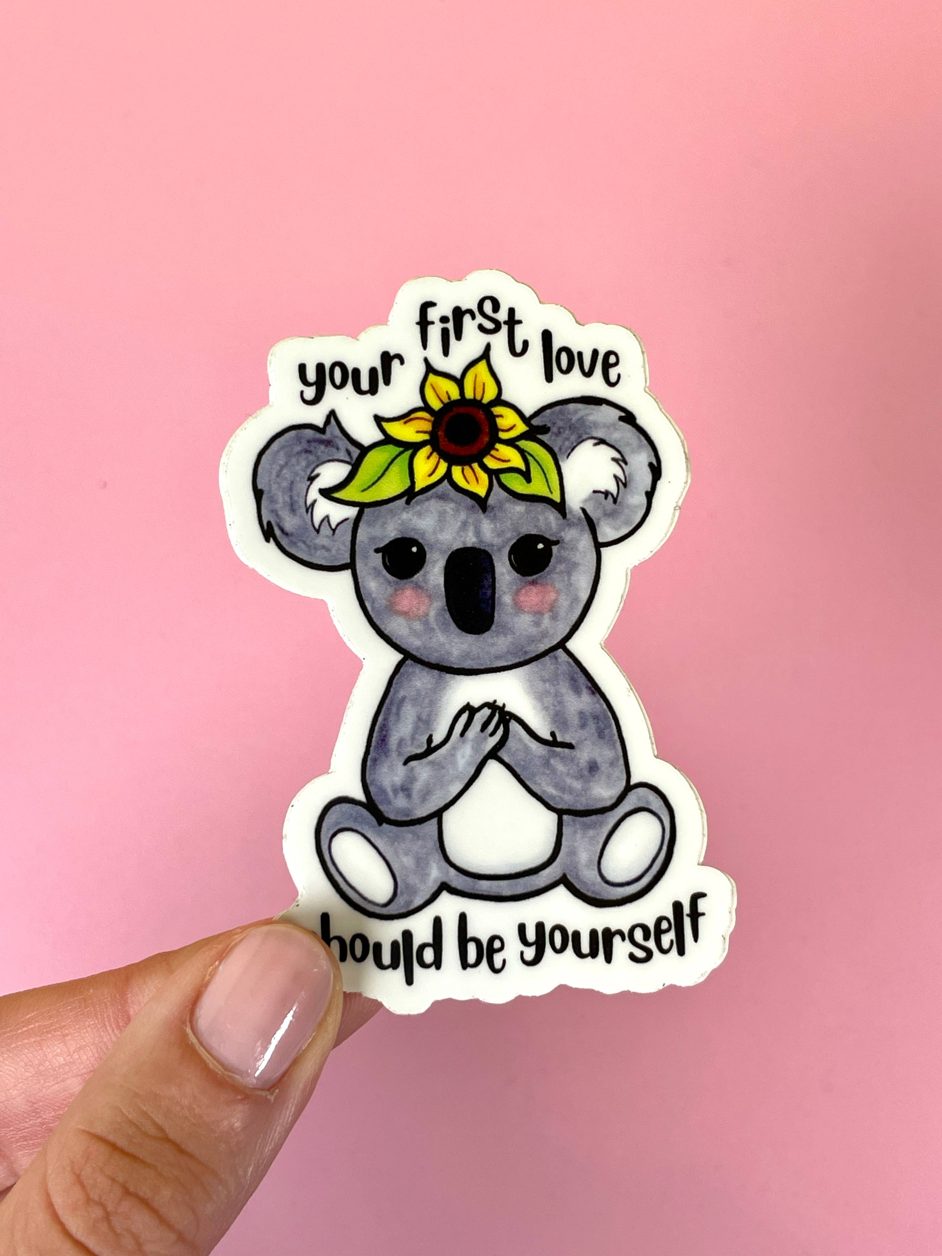 quirky burp illustrations - Wholesale Sticker - Koala Waterproof Vinyl Sticker2