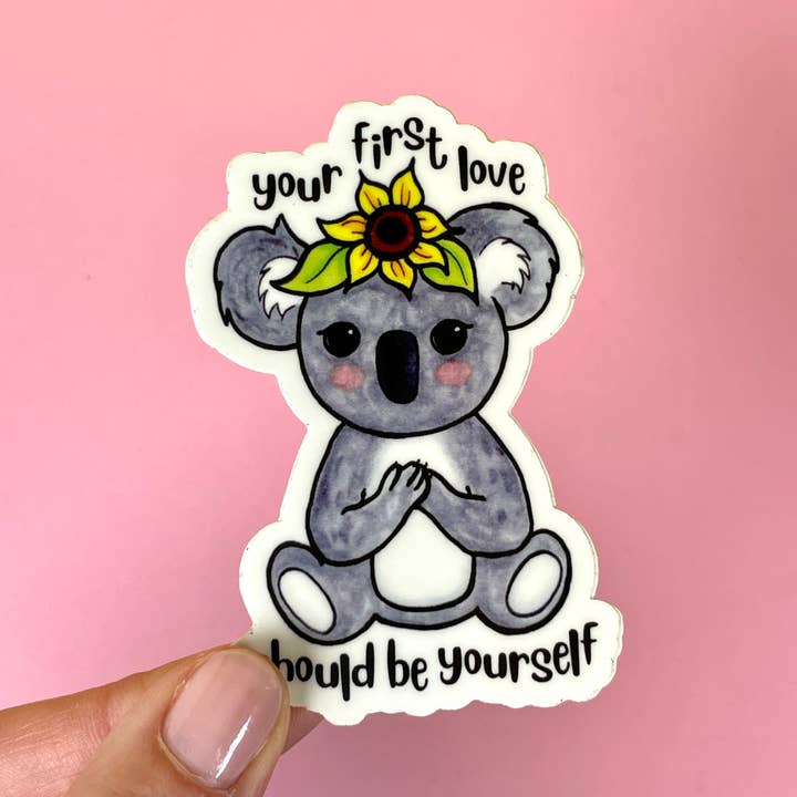 quirky burp illustrations - Wholesale Sticker - Koala Waterproof Vinyl Sticker2