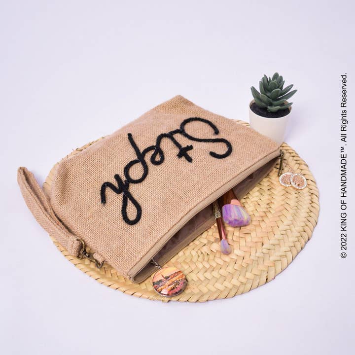 King Of Handmade - Wholesale Make-up/cosmetic bag - Personalized Makeup Bag, Bride Cosmetic Bags, Bridal party3