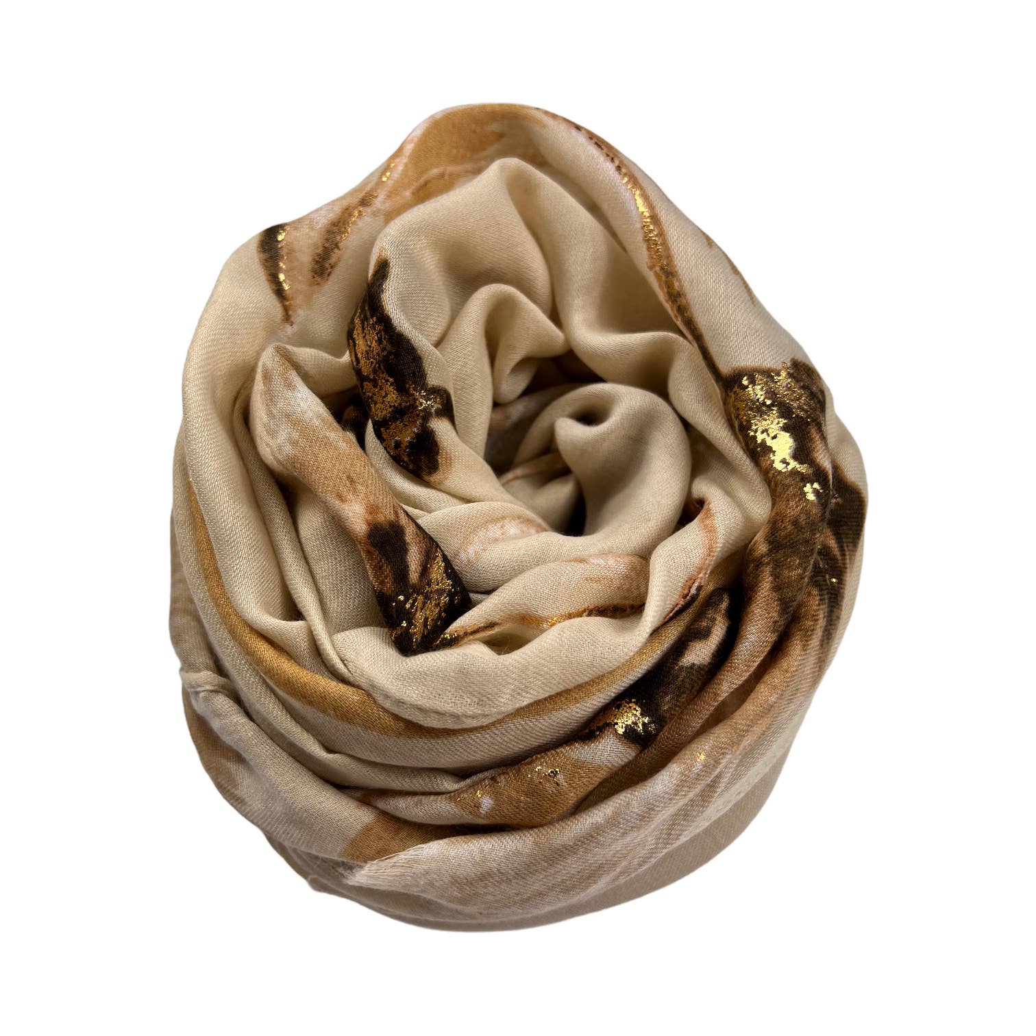 London Scarves - Wholesale Scarf - Women's - Dusty miller flower print on medium weight scarf27