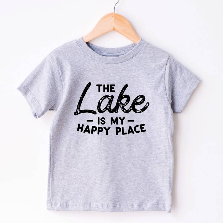 P E T I T R U E - Wholesale Screen Printed T-Shirt - Kids - Lake Life Summer Kids Clothing