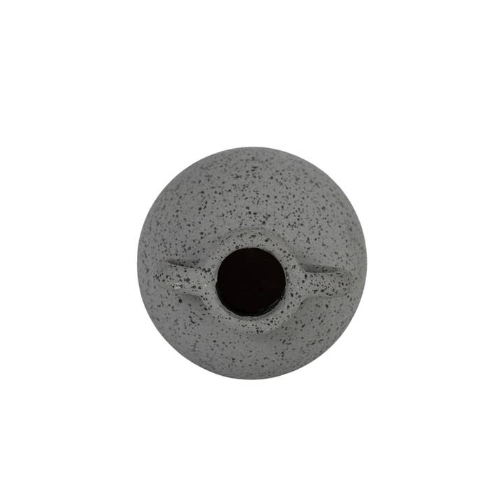 Foreside Home & Garden - Wholesale Vase - SALE - Shaw Textured Black Ceramic Vase