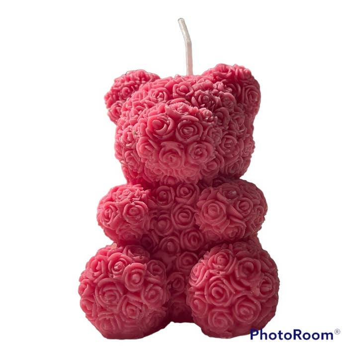 AtelierCMXII - Wholesale Novelty Candle - New in! Rosey Teddy Bear Candle