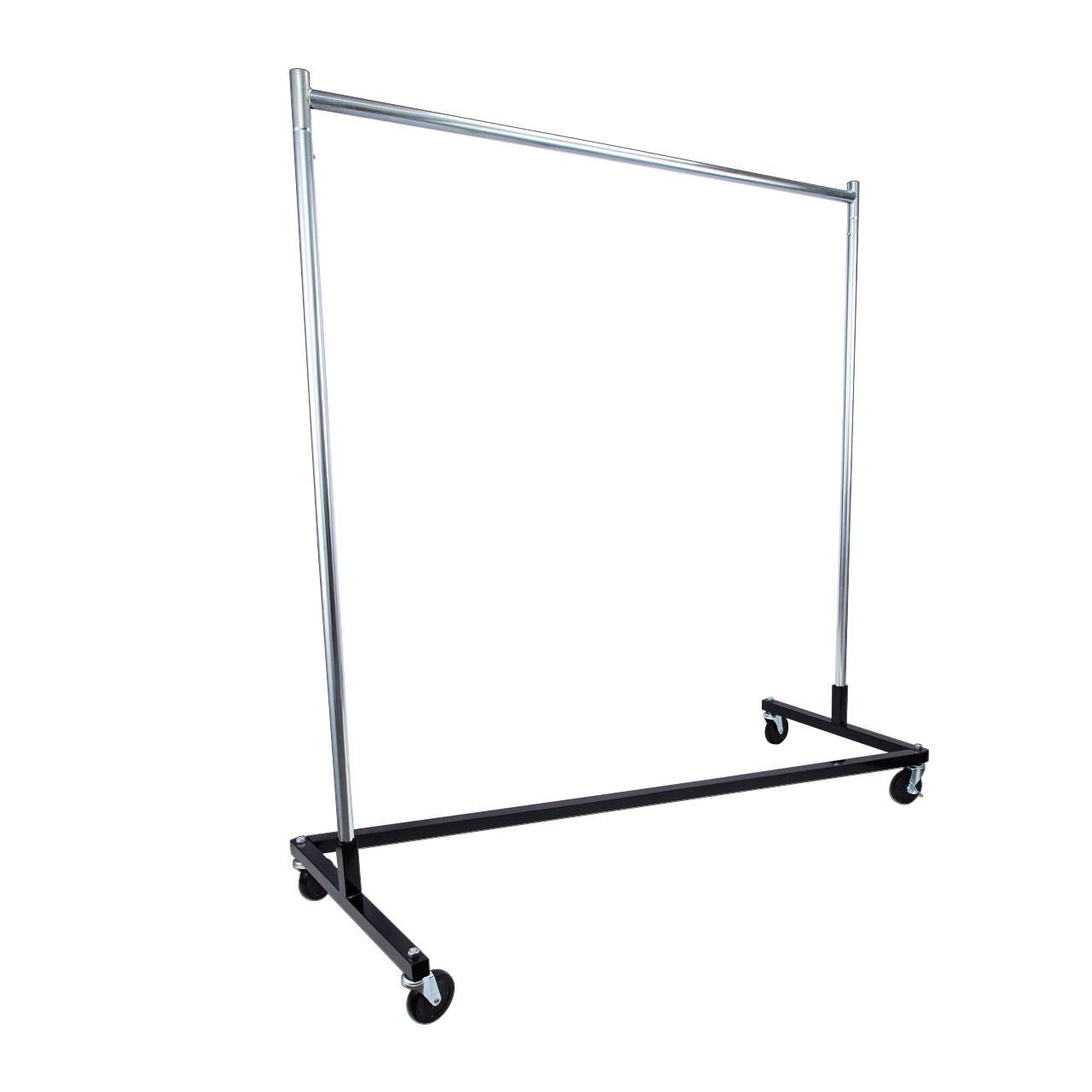 Store Supply Warehouse - Wholesale Retailer Display - Accessories - Economy Single Rail Z-Truck Rack - 63"W x 24"D x 68"H2