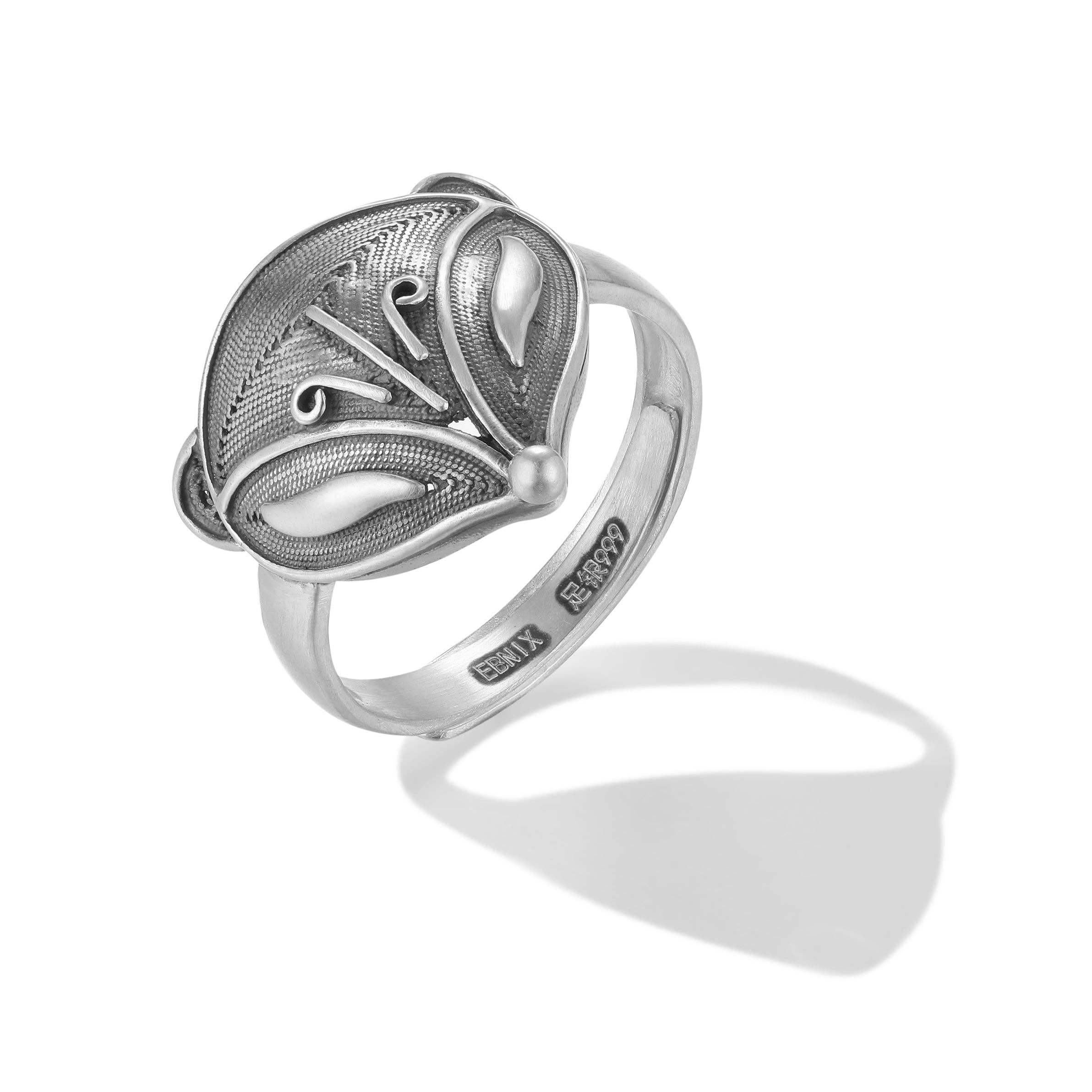 EBNIX Fine Jewelry - Venta al por mayor Anillos grandes/de cóctel - Anillo de la Suerte Fuli(Zorro)3