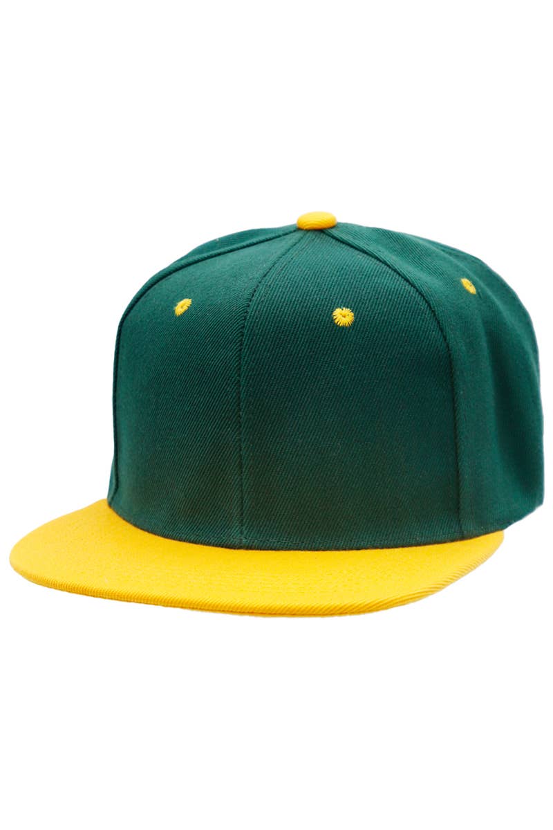 Cap Zone - Venta al por mayor Gorra snapback - Unisex - Gorra de sarga bicolor con visera plana en la parte trasera7