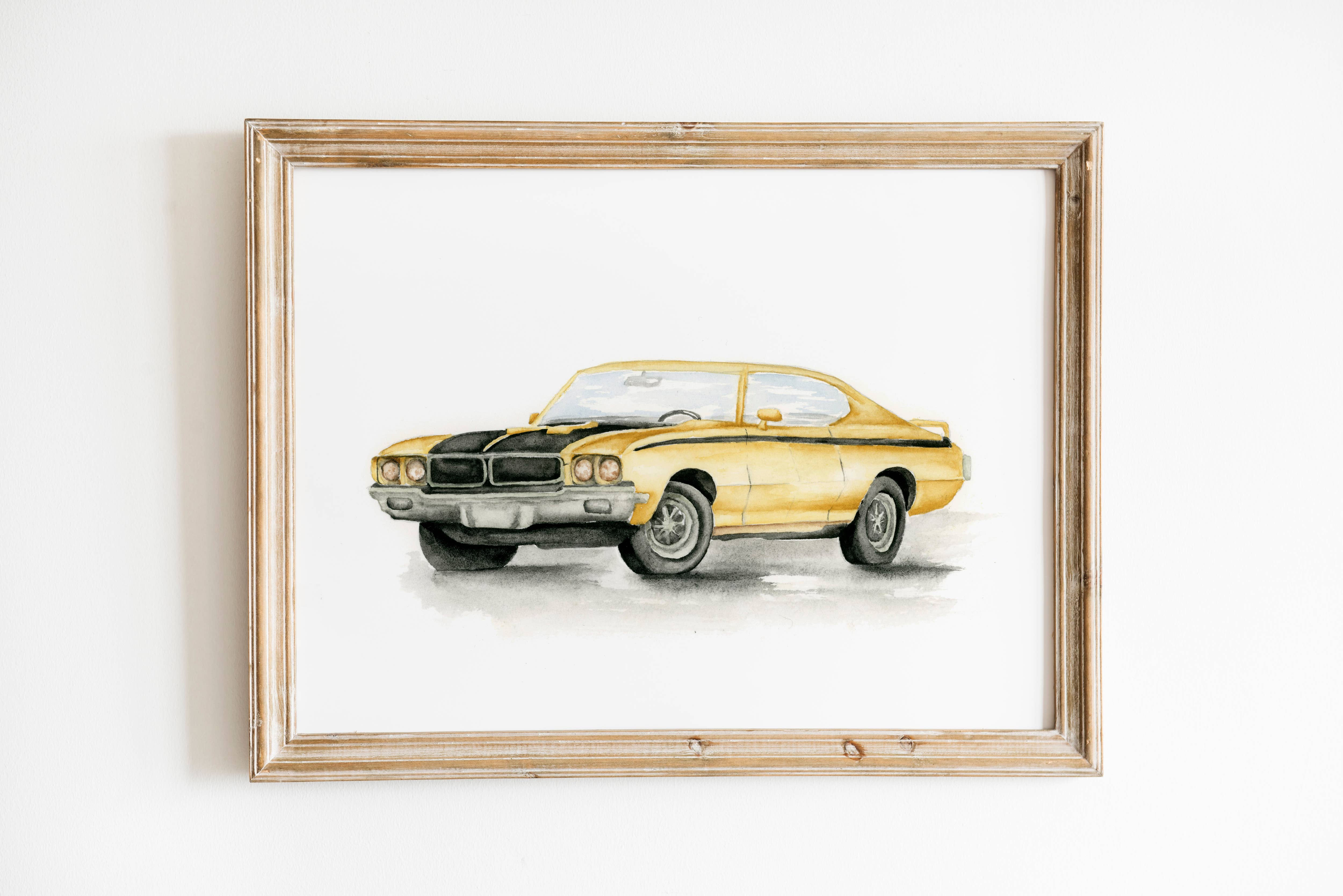 Sarah Jane Studio Art - Wholesale Art Print - Antique Cars Watercolor Prints1