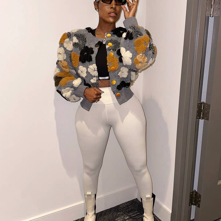 ACCITY - Wholesale Cardigan - Women's - Vintage Floral Knit Cardigan Jacket for Women_CWOCO00945