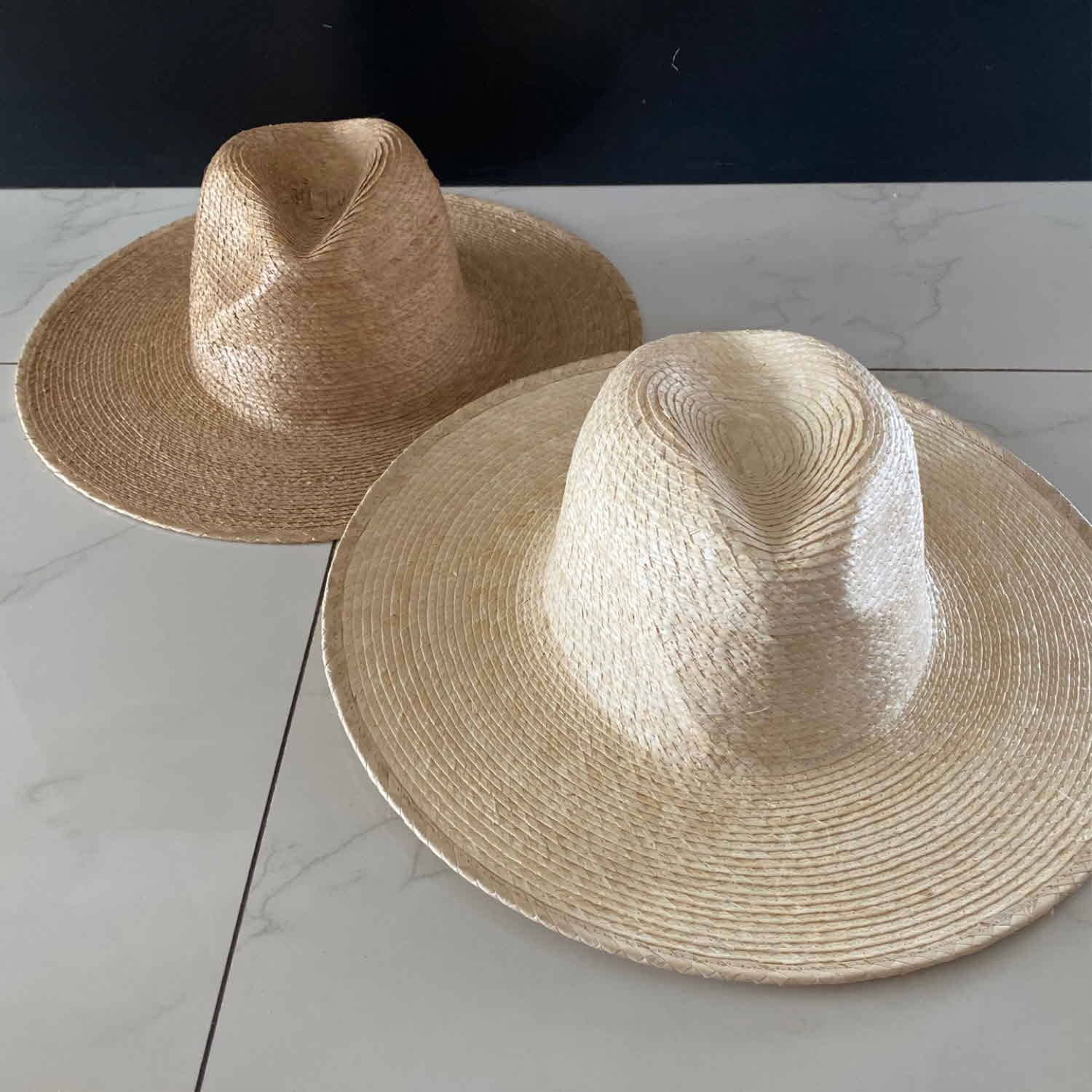 Bella Betty - Wholesale Straw Hat - Women's - Summer fedora in natural palm leaf straw (Copy)1