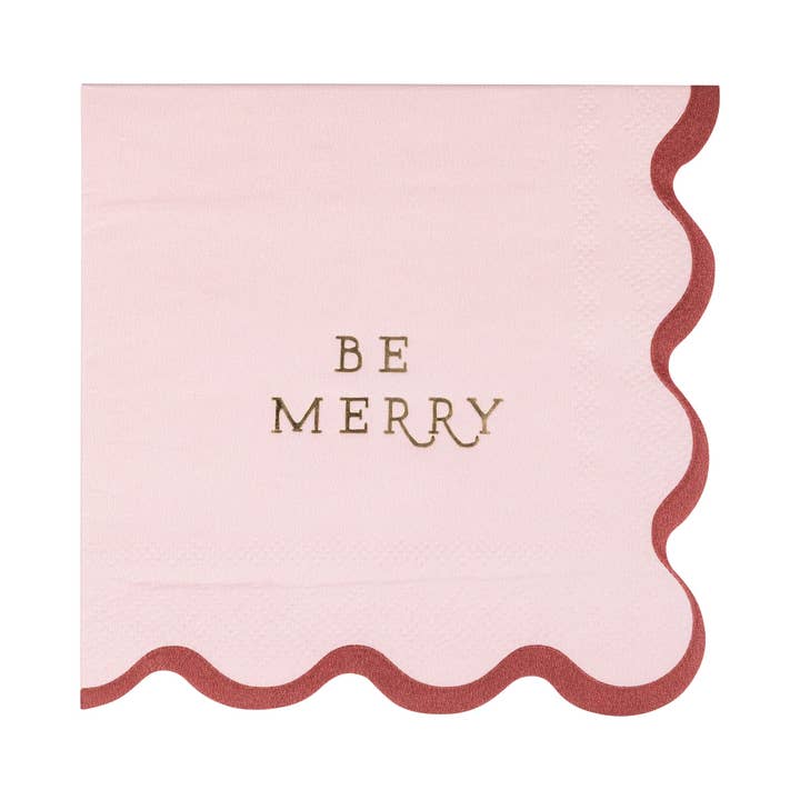 My Mind’s Eye - Wholesale Disposable napkin - BEM1239 - Be Merry Cocktail Napkin Set2