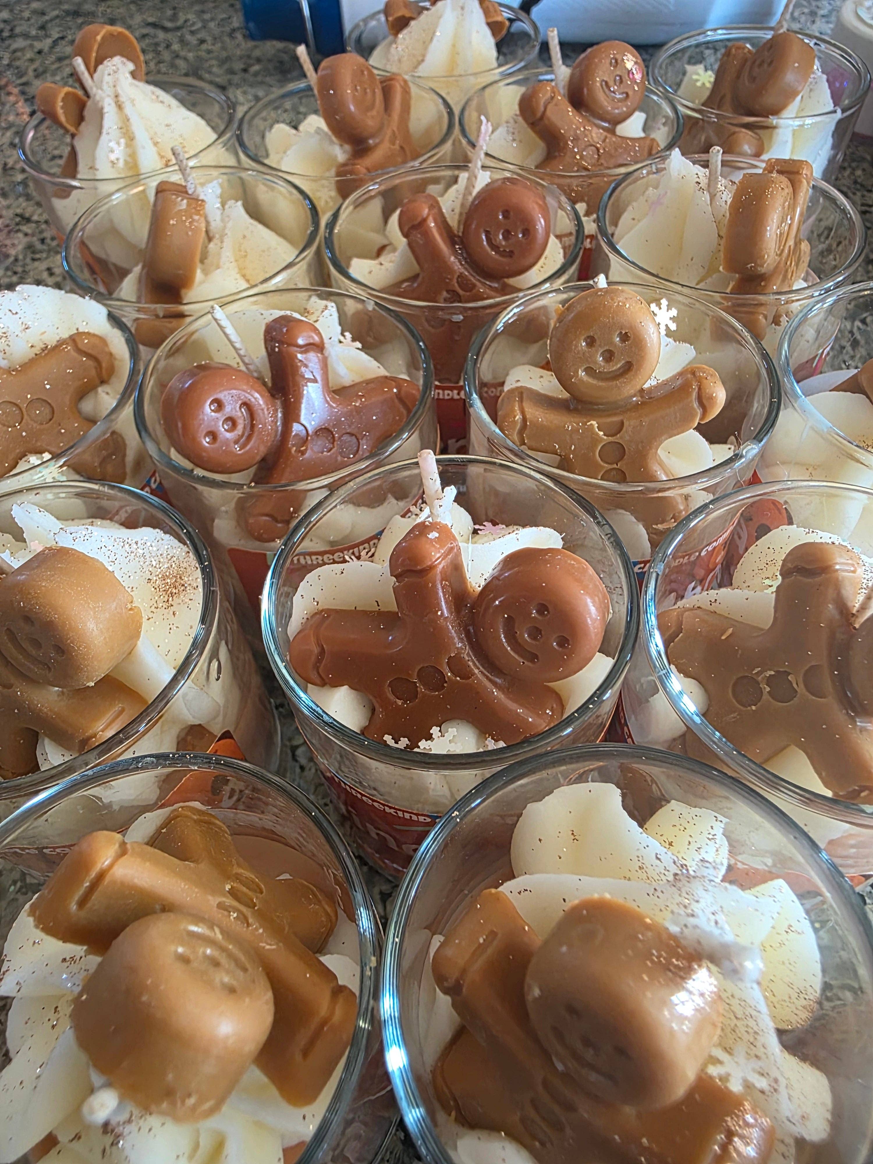 Threekind Candle Company – wholesale Jar/filled candle – Gingerbread2