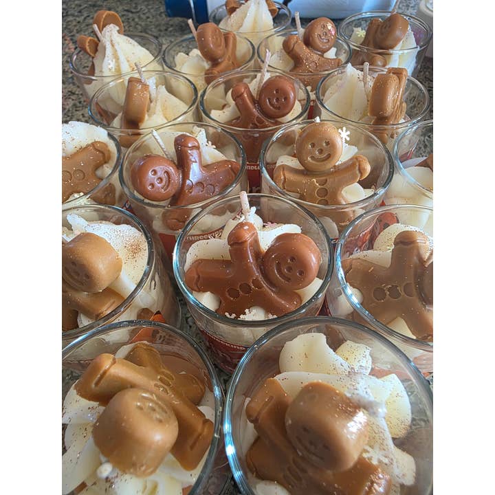 Threekind Candle Company – wholesale Jar/filled candle – Gingerbread2