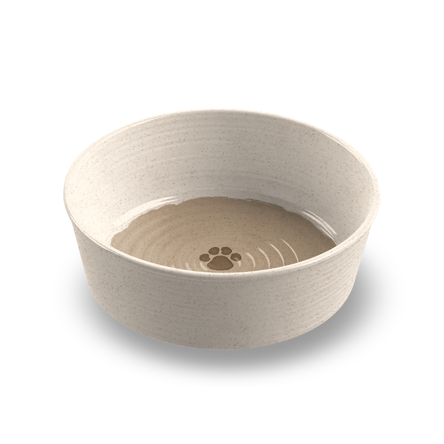 Abode Homewares by TarHong – Engroshandel Madskål - Kat/hund – Rustik Paw Pet Feeder, Bambus Pulver+Melamin, Opvaskemaskine Sikker4