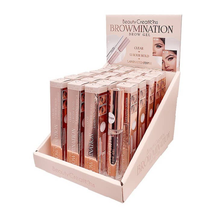 Beauty Creations FSBG-CLEAR Browmination Brow Gel - 23 and other Purchase Wholesale plume lash brow. Free Returns & Net 60 Terms on Faire trending on Faire.