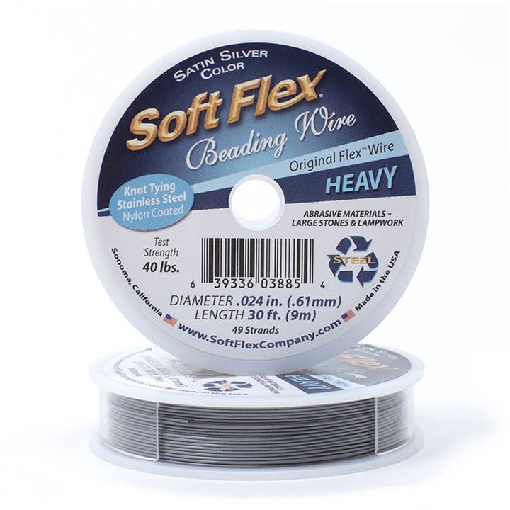Soft Flex - Wholesale Craft supplies - Soft Flex Beading Wire - Heavy Diameter13