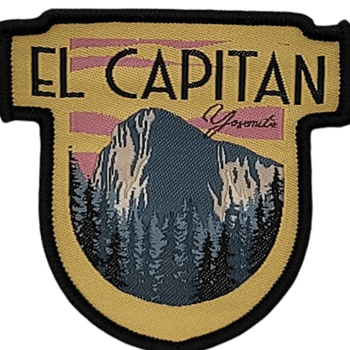 PNW Apparel - Wholesale Patch - El Capitan Patch – Yosemite Monolith Design