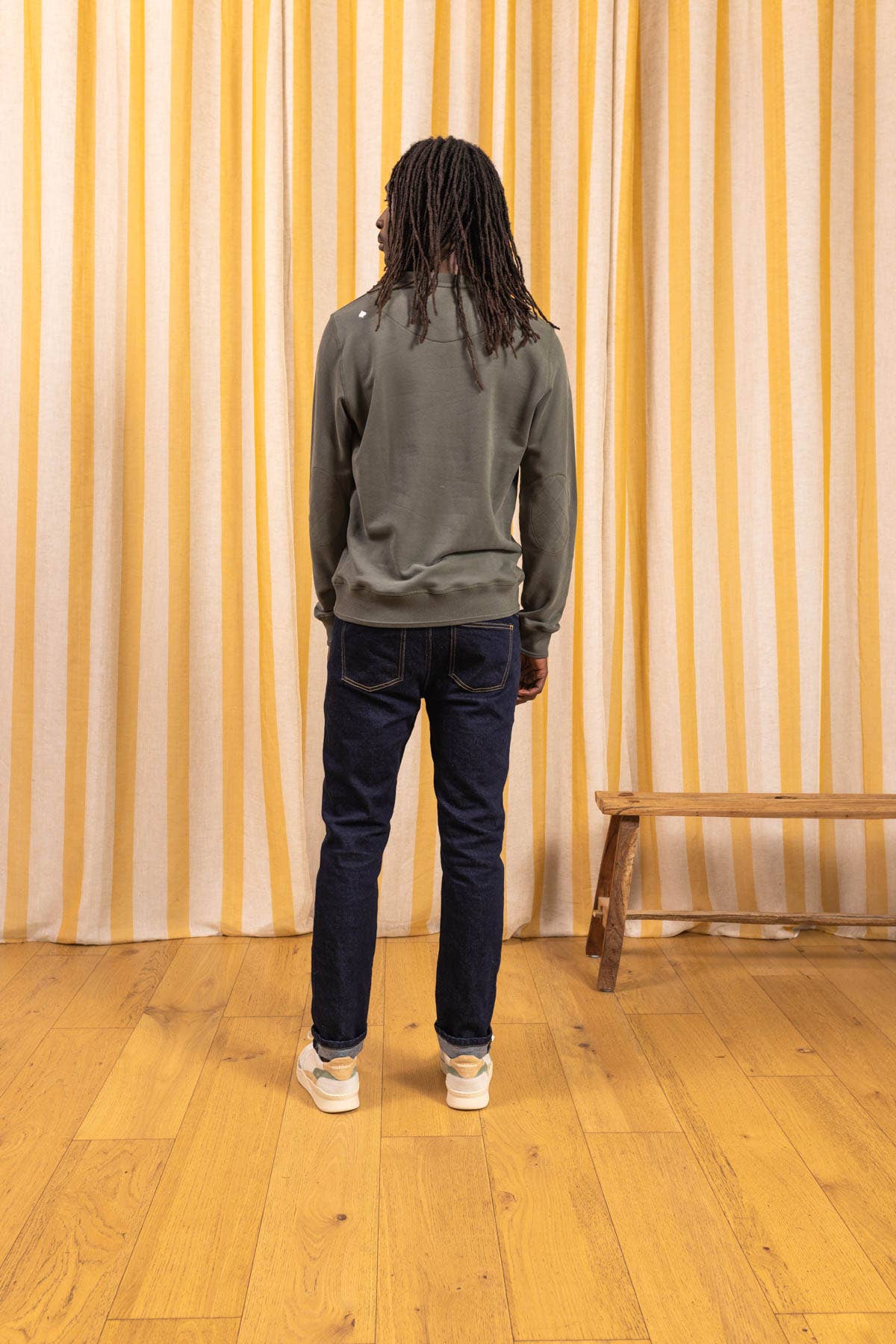 JAQK - Wholesale Graphic Sweatshirt - Men's - Lillois Grey Heather Sweatband5