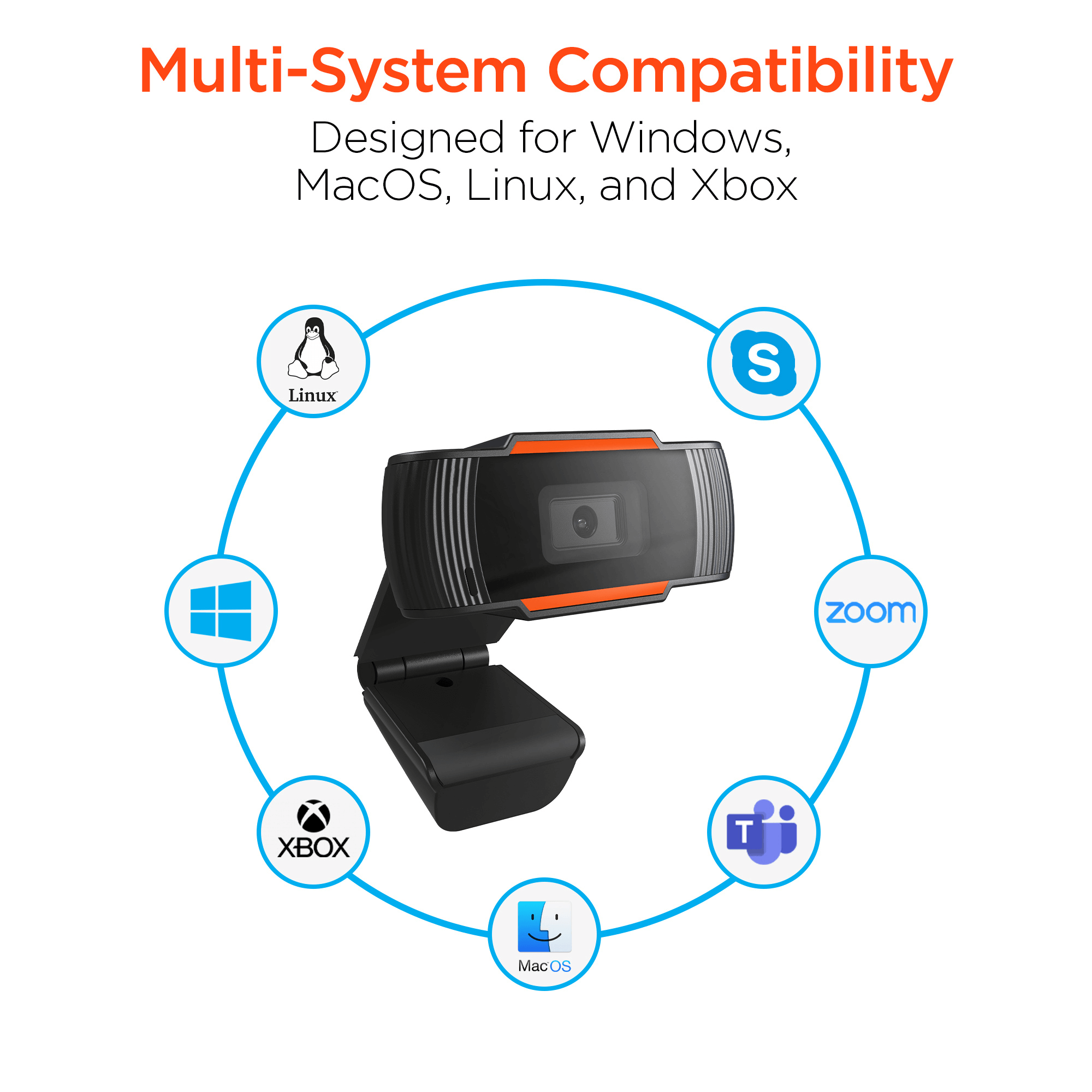 JupiterGear Home - Wholesale Webcam Cover - HyperGear HyperStream 1080P Webcam8