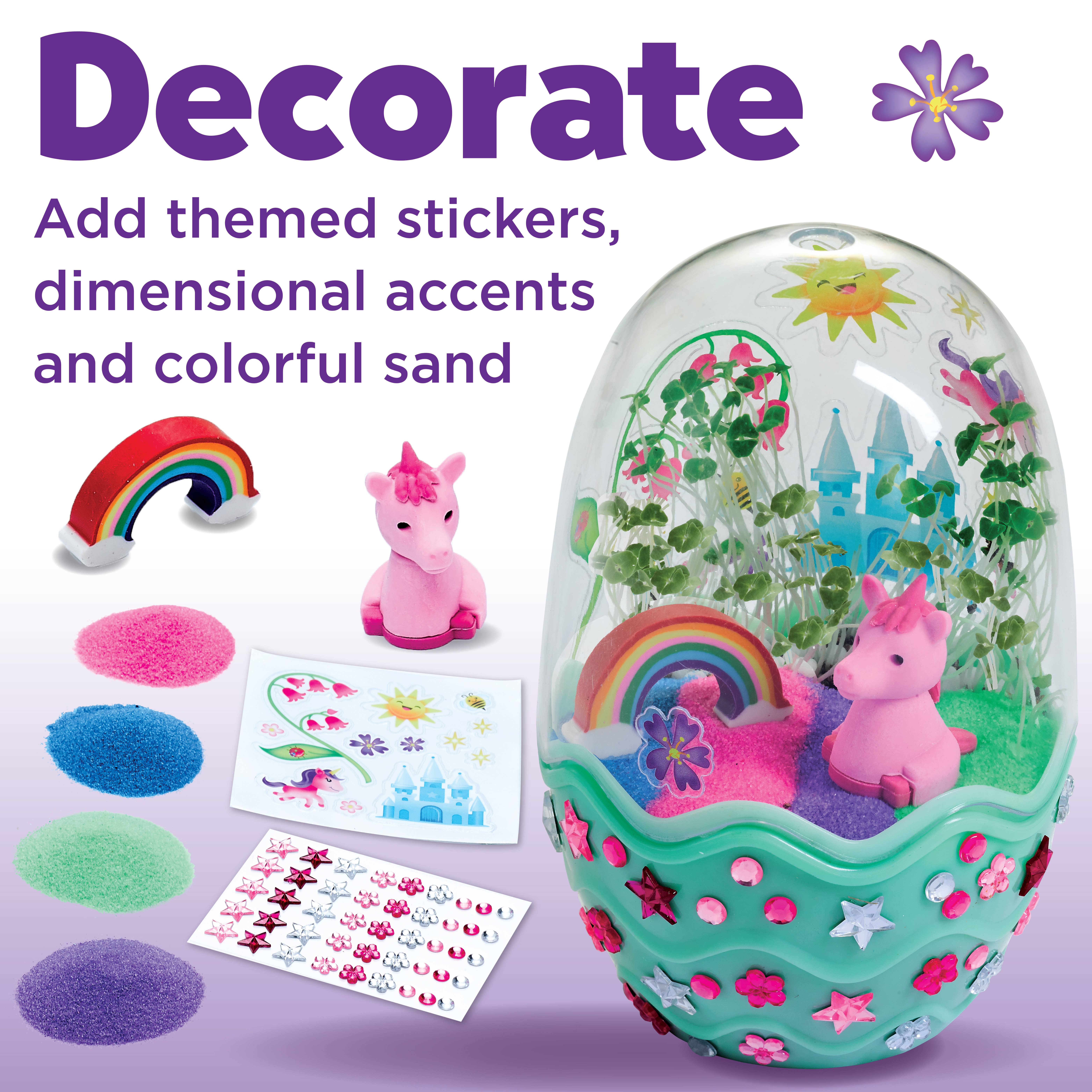 Faber-Castell / Creativity for Kids - Wholesale DIY Craft Kit - Kids - Grow a Mini Garden – Unicorn - DIY Craft Kit for Kids4
