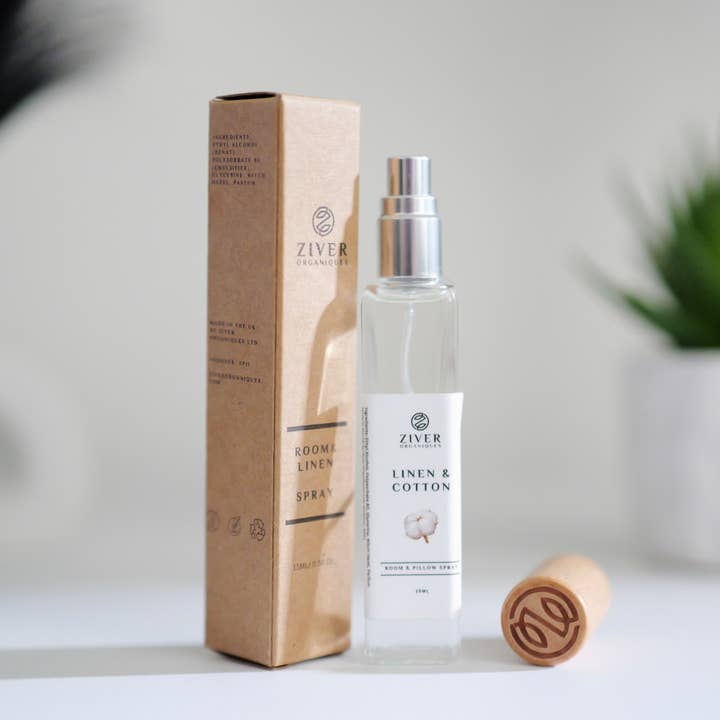 Ziver Organiques - Wholesale Room & Linen Spray - Natural Room & Linen Spray | Fresh Linen and Cotton
