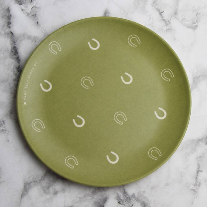 Hunt Seat Paper Co. - Wholesale Dinner Plate - Lucky Olive Side Plate - Set of Four1
