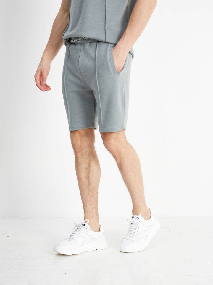 Shorts com textura Harris por atacado de Jameson Carter