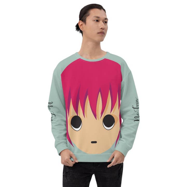 Pas de Manga Pas de Fun, Édition Limitée, Sweatshirt, Opale pour la vente par No Fun Company