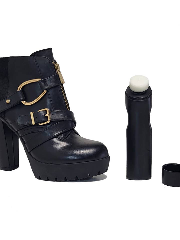 NHP International - Wholesale Shoe Polish - Bottles with black shoe polish