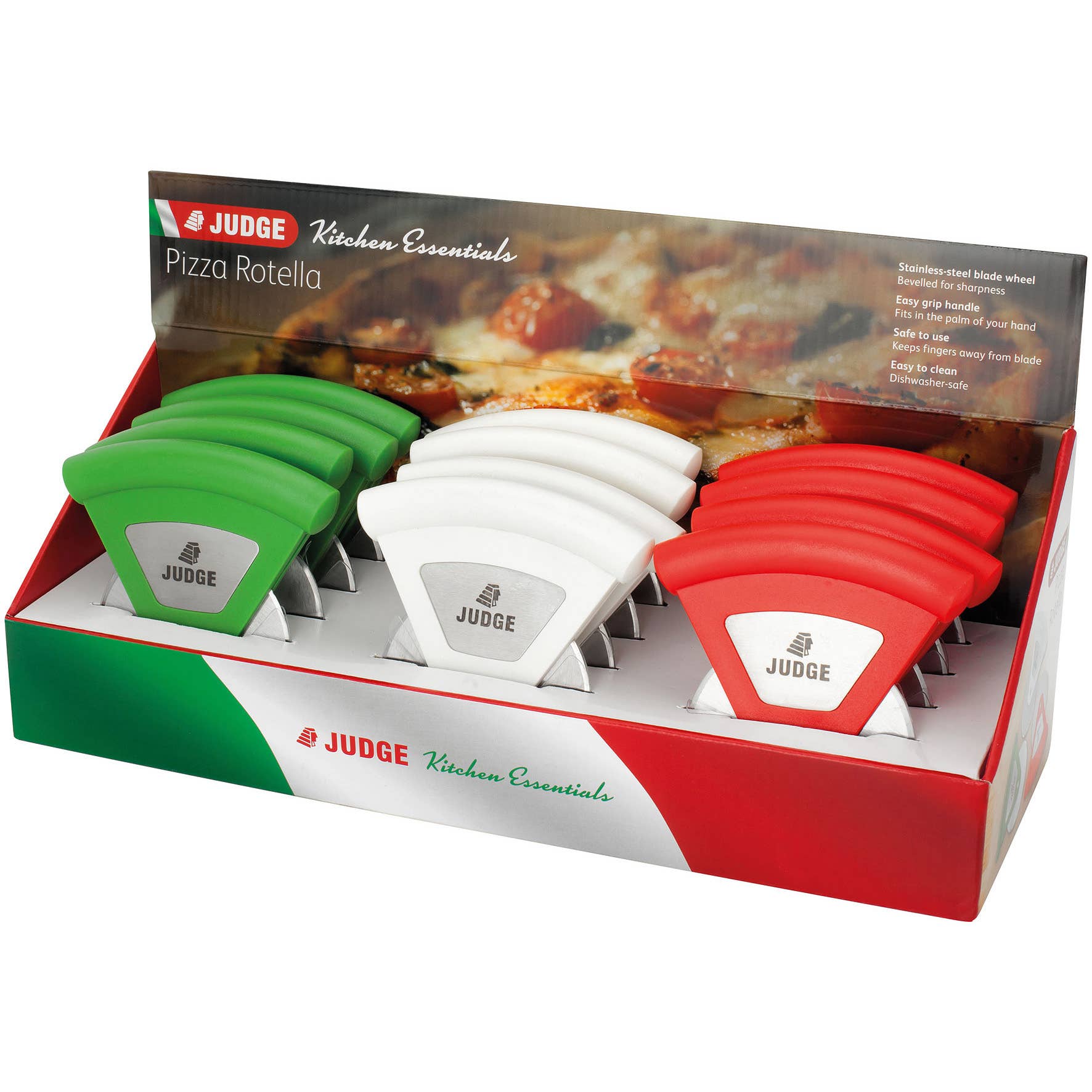 Judge UK – wholesale Pizza wheel – Judge Kitchen, Pizza Rotella, CDU of 121