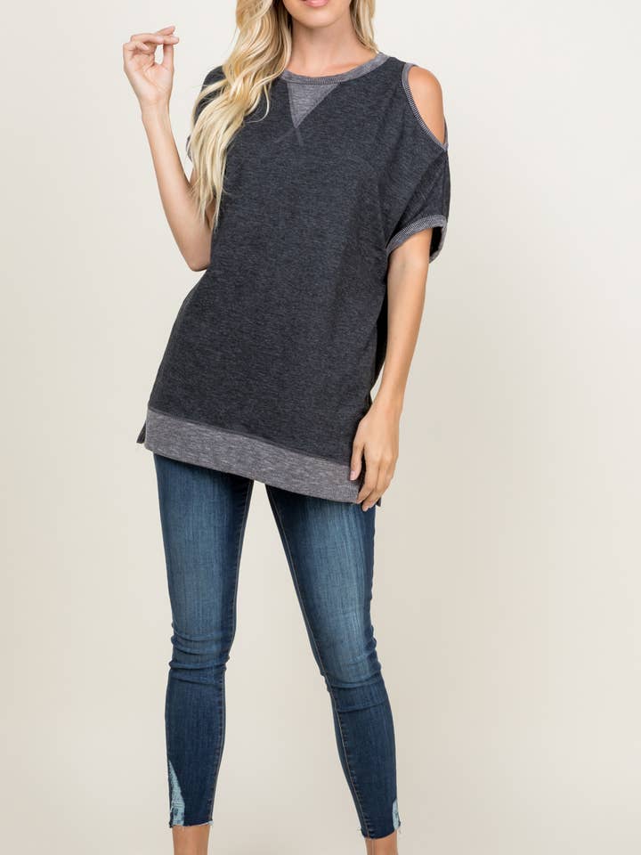 HAUT À ÉPAULES DÉNUDÉES 10512SL235 pour la vente par A.gain