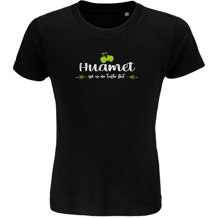 Huamet, trator - camisa biológica infantil por atacado de Südtiroler Stiebele