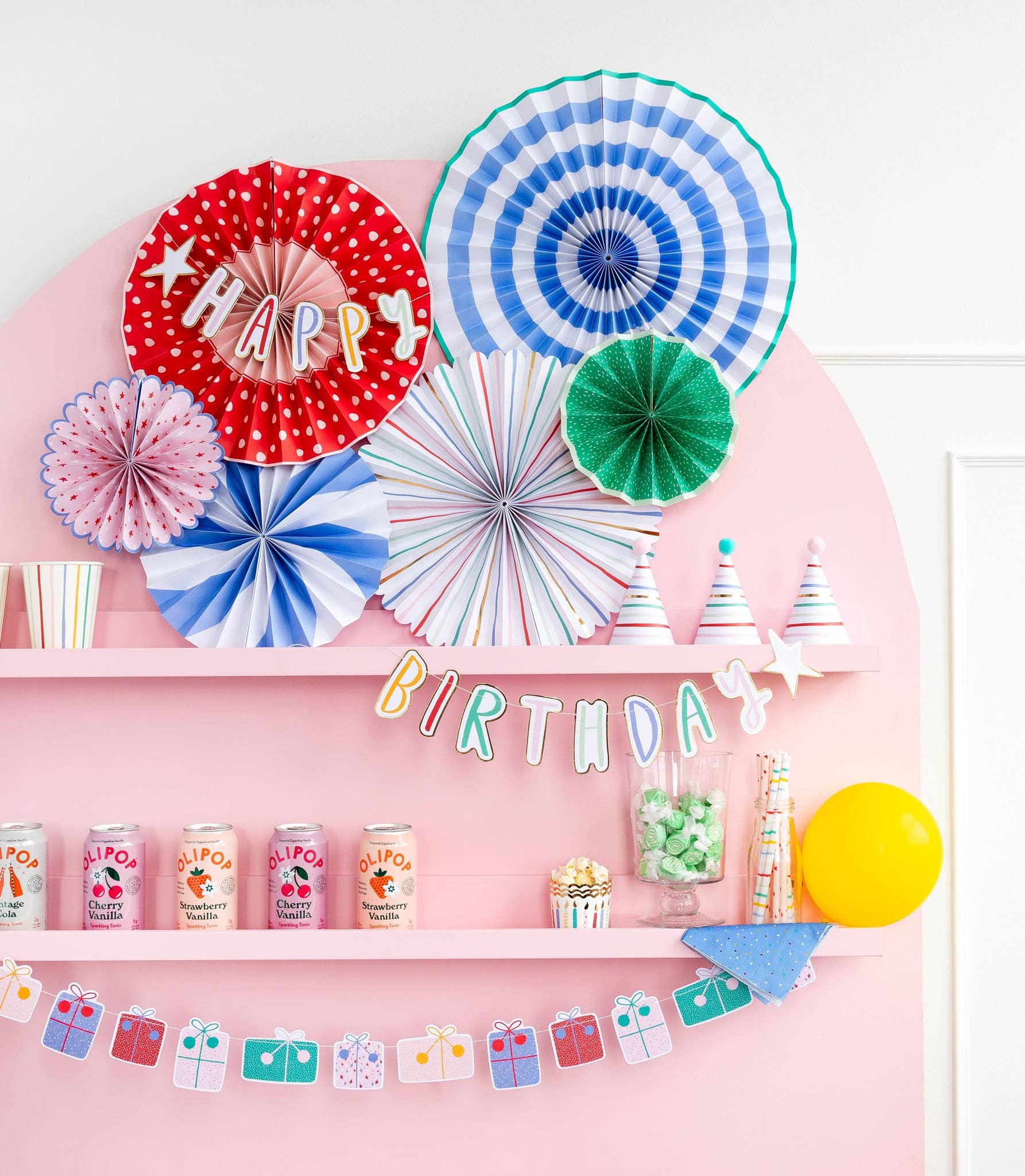 My Mind’s Eye - Wholesale Party/Paper Folding Fan - OPB801 - Oui Party Birthday Party Fans2