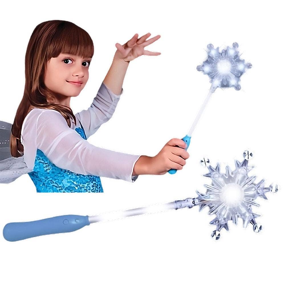 Blinkee.com, LLC - Vente Jouet lumineux – enfant et bébé - Baguette lumineuse Frozen Light Up Snowflake3