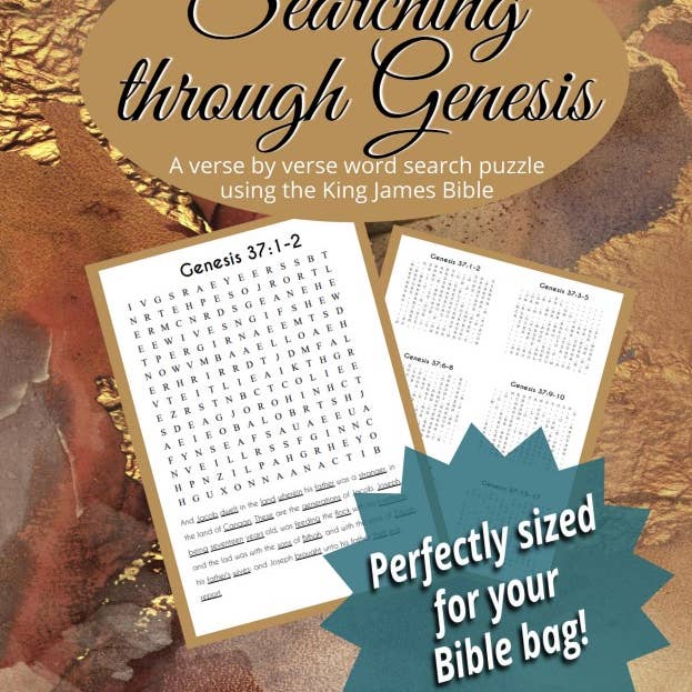 The 4031 Family - Wholesale Coloring & Activity Book - Adult - Searching Through Genesis, Vol 4. (37-50)