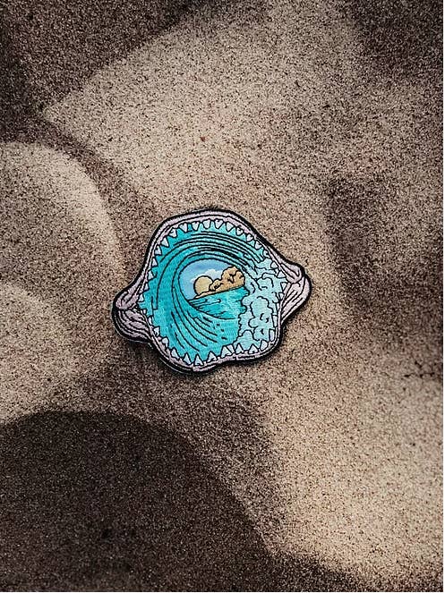 Patch de tonneaux de la baie de Hanalei pour la vente par The Unexpected Type