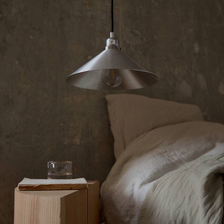 FRAMA Cone Shade Aluminum/White Pendant Lights for wholesale by VANMOKUM