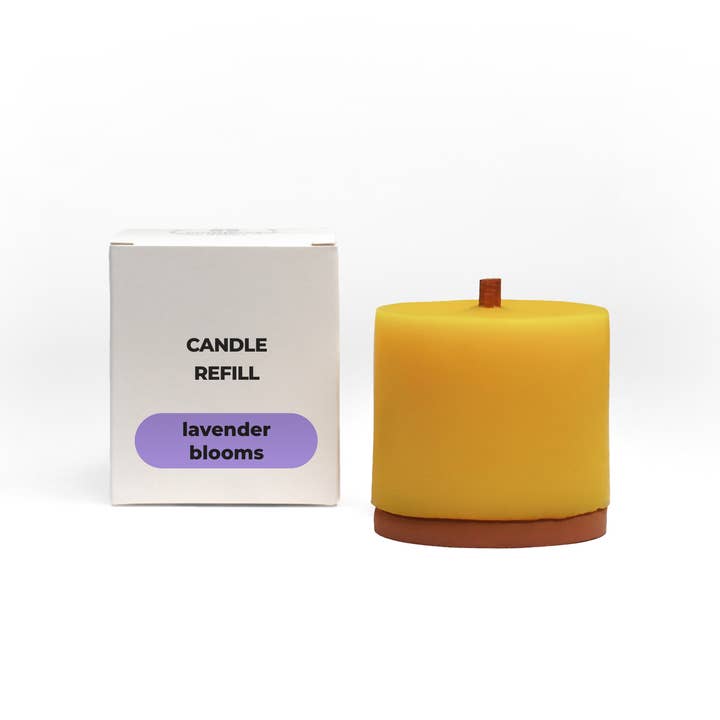 WOOD MOOD - Wholesale Pillar Candle - Spare Candle Refill8