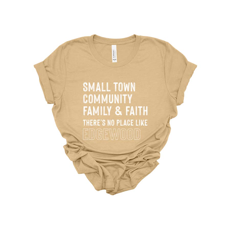 Kendrick Home - Wholesale T-Shirt - Unisex - Small Town Community Personalized Tee1