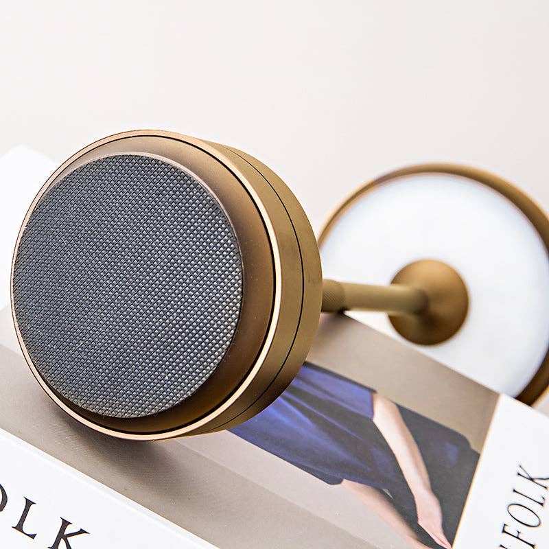 Swift Beacon - Wholesale Accent/Desk Lamp - Gold Rechargeable Touch Table Lamp0