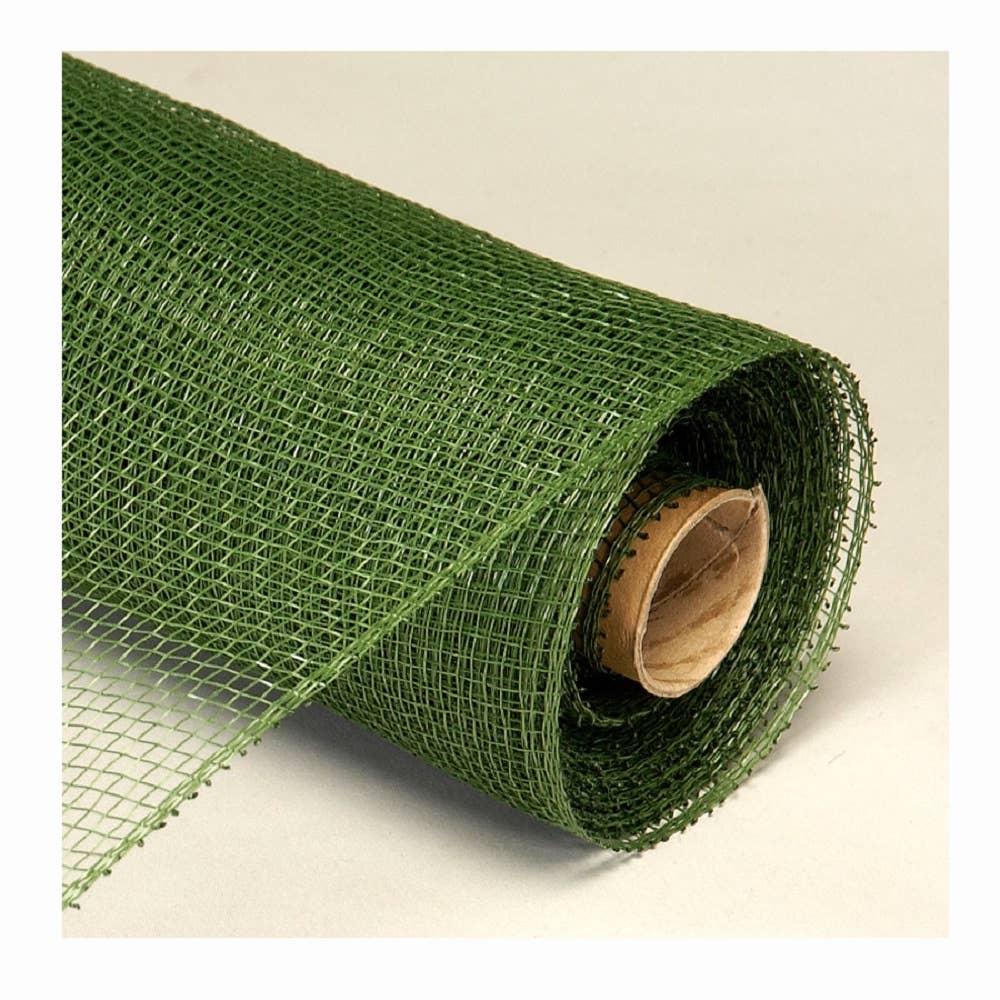 Portofino International Trading, USA - Wholesale Ribbon - Gift Wrapping - Decorative Poly Mesh Roll 21" x 10yd - Sage0