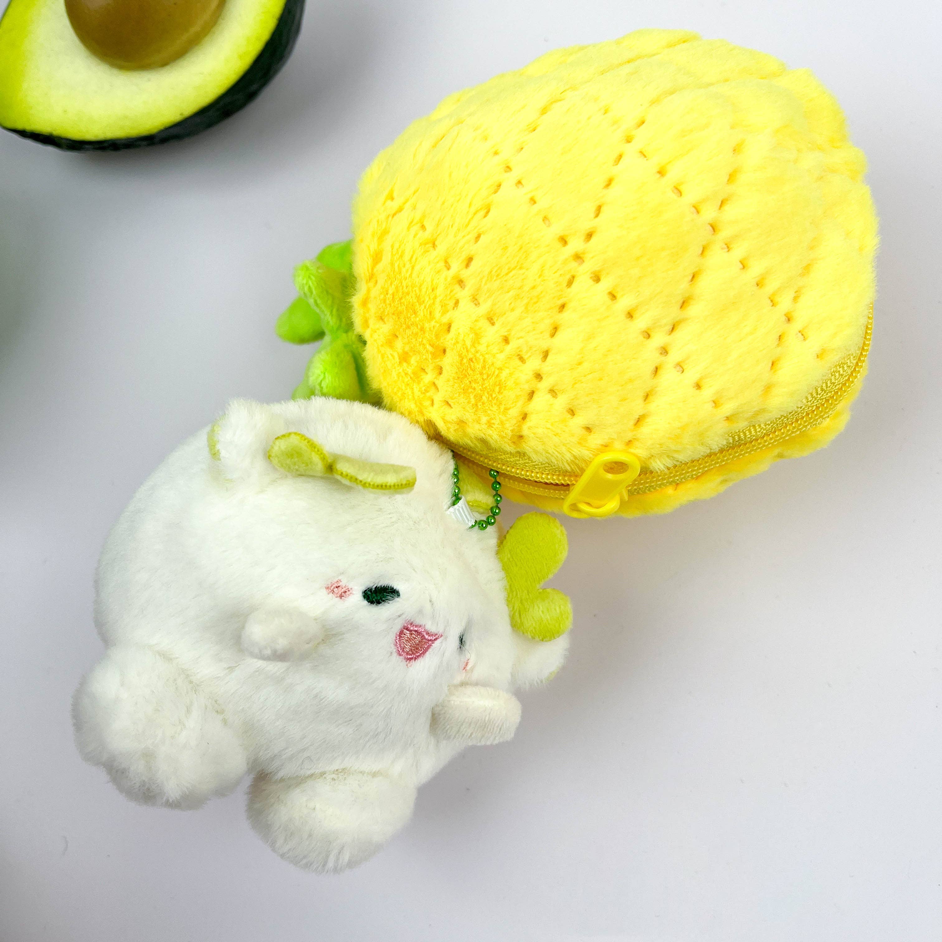 SoapElenGlen - Venta al por mayor Llavero - Mujer - Llavero colgante peluche transformable con forma de fruta10