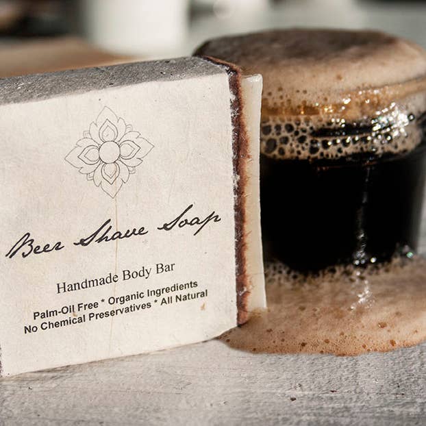 Unearth Malee - Wholesale Shave Soap - Men's - Beer Shave Organic Soap