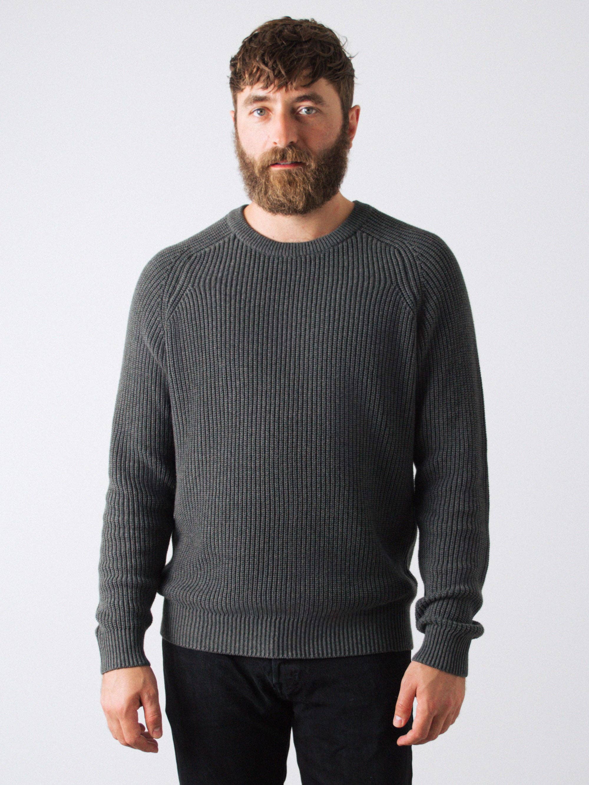 Honest Basics - Wholesale Knit Sweater - Men's - Heavy Knit Jumper Men24